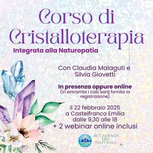Corso di Cristalloterapia online